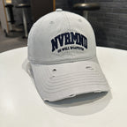 Herren-Baseballkappe mit Distressed-Grafik