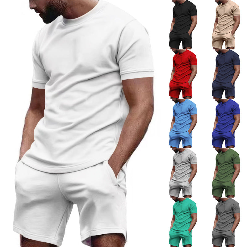 Herren Jersey-Set mit Shirt und Shorts