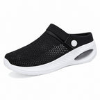 Damen Atmungsaktive Clogs mit elastischem Riemen EB