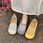 Damen Ballerinas aus atmungsaktivem Netzmaterial EB