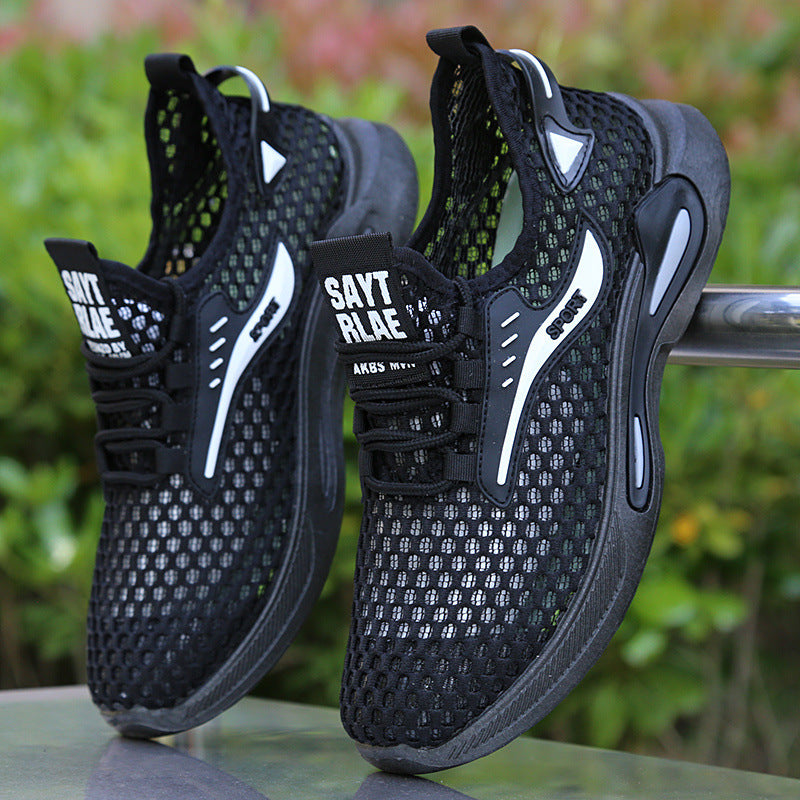 Damen Atmungsaktive Laufschuhe mit elastischem Obermaterial und rutschfester Sohle EB