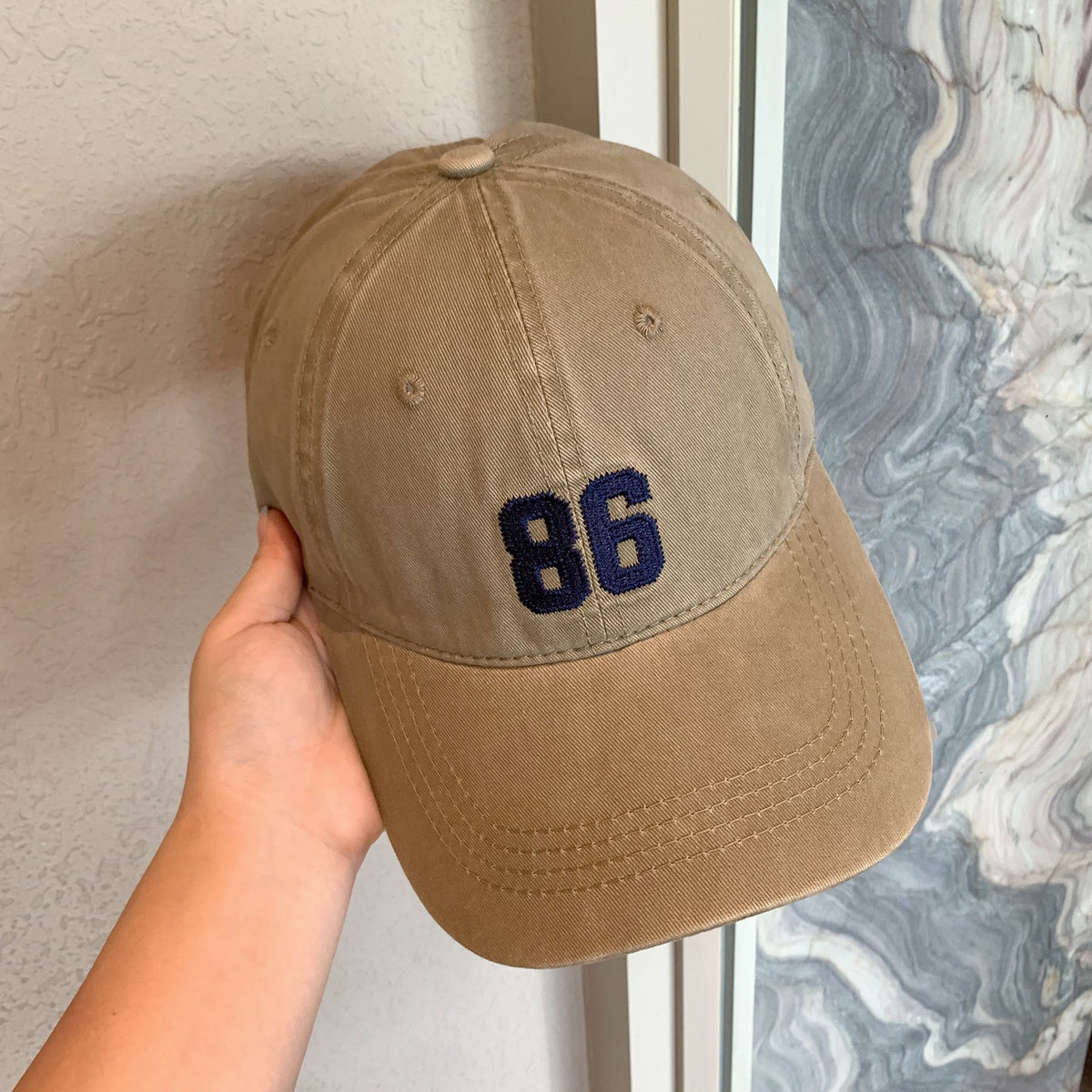 Vintage-inspirierte Baseballkappe
