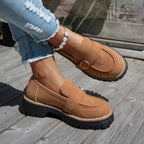 Damen bequeme Mokassins mit modischem Design EB