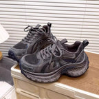 Damen Sportliche Lauf- und Freizeitschuhe mit atmungsaktiver Obermaterialstruktur und dämpfender Sohle EB