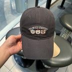 Unisex Embroidered Character Cap