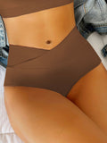 High-Waisted Badeshorts für Damen