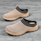 Damen Bequeme Slip-On Freizeitschuhe EB