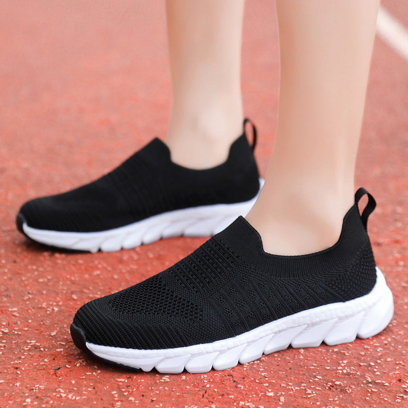 Damen Bequeme Slip-On Laufschuhe mit innovativer Flex-Technologie EB