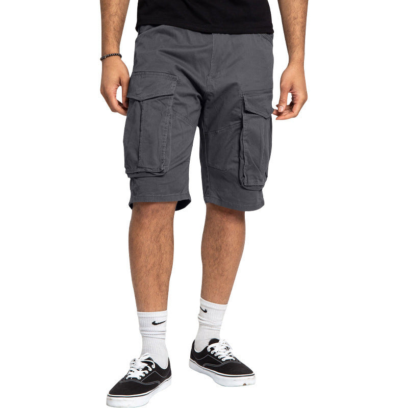 Herren-Cargoshorts mit großen Klappentaschen