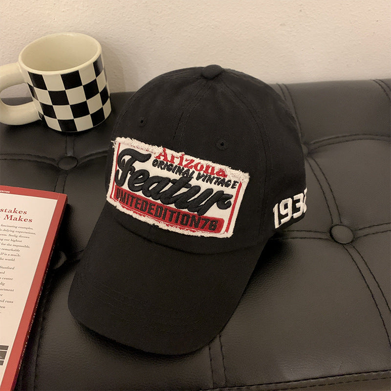 Vintage-inspirierte Baumwoll-Baseballkappe