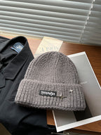 Stilvolle Strick-Beanie