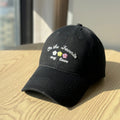 Damen Baseballcap mit Textstickerei