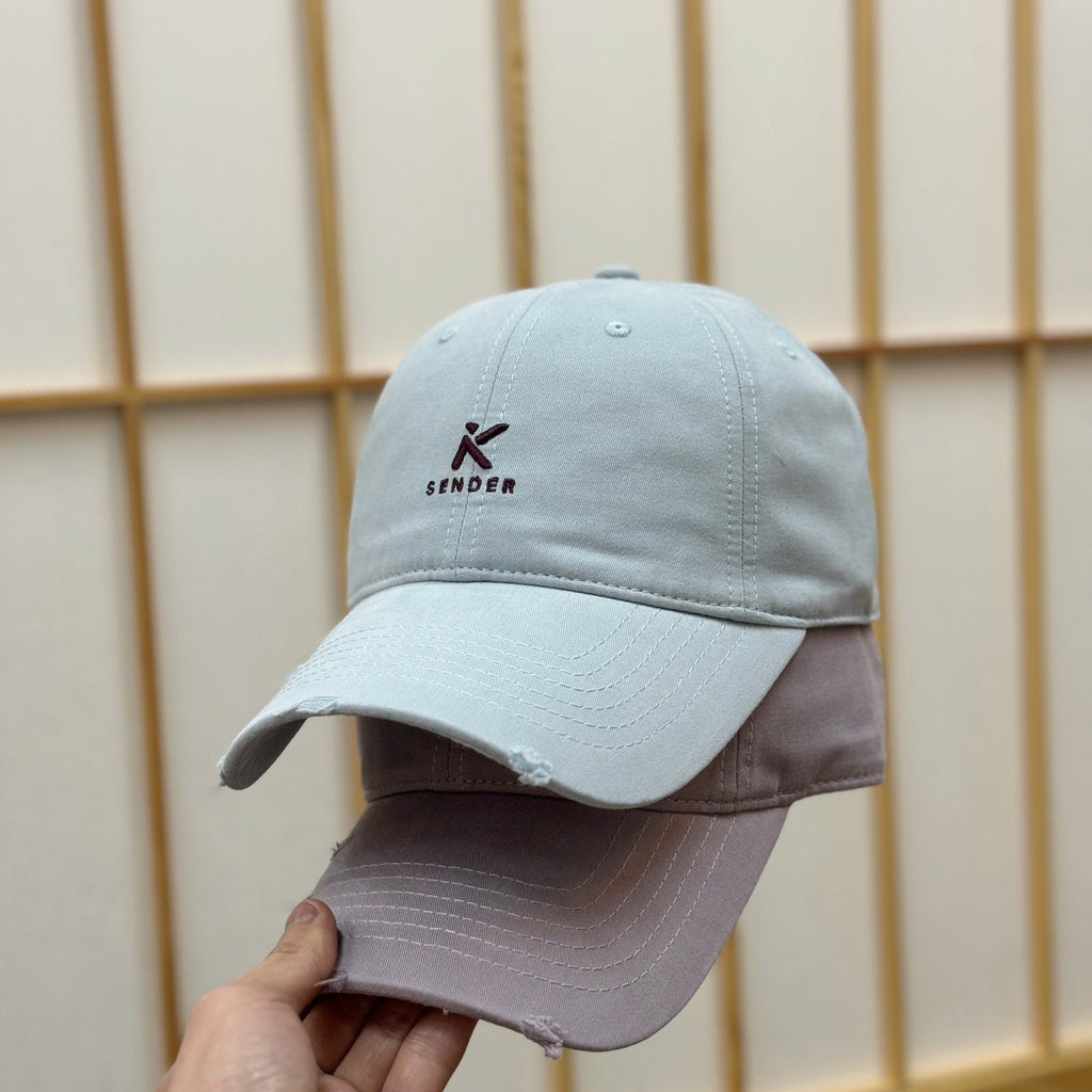Herren-Baseballcap im Distressed-Look
