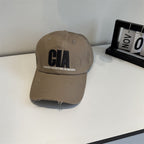 Herren-Baseballcap mit Distressed-Optik und Motivations-Stickerei