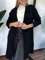 Damen Elegante und bequeme Übergangsjacke mit praktischen Taschen EB