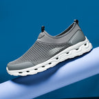 Damen Atmungsaktive Freizeitschuhe mit flexiblem Netzmaterial und rutschfester Sohle EB