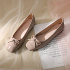 Damen Ballerinas mit zartem Schleifendetail und weichem Innenfutter EB