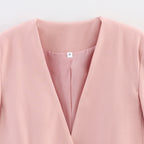 Damen Blazerjacke mit elegantem Schnitt und modernen Taschen EB