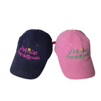 Lässige bestickte Damen-Baseballkappe
