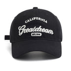 Lässige, bestickte Damen-Baseballkappe