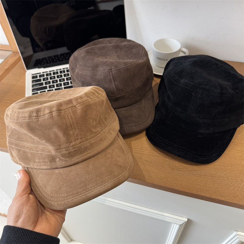 Herren-Field-Cap aus Wildleder