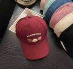 Verspielte Damen-Cap mit Grafik