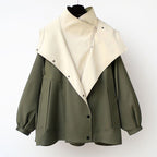 Damen Parka mit abnehmbarem Kragen und praktischen Taschen EB