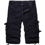Herren Cargoshorts mit multifunktionalen Taschen und verstellbarem Bund EB