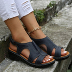 Damen Bequeme Sandalen mit anatomischer Fußbettung EB