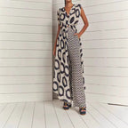 Damen Jumpsuit mit modischem Print EB