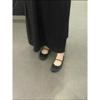 Damen Ballerinas mit verstellbarem Riemendesign und modischem Akzent EB