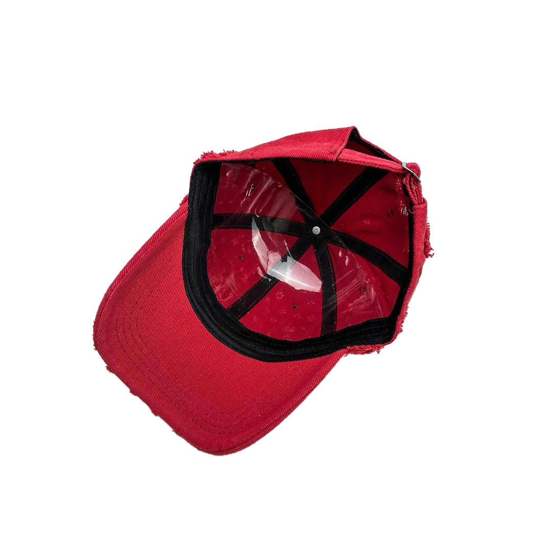 Baseballkappe für Damen mit Distressed-Optik