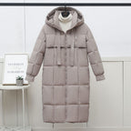 Damen Lange Daunenjacke EB