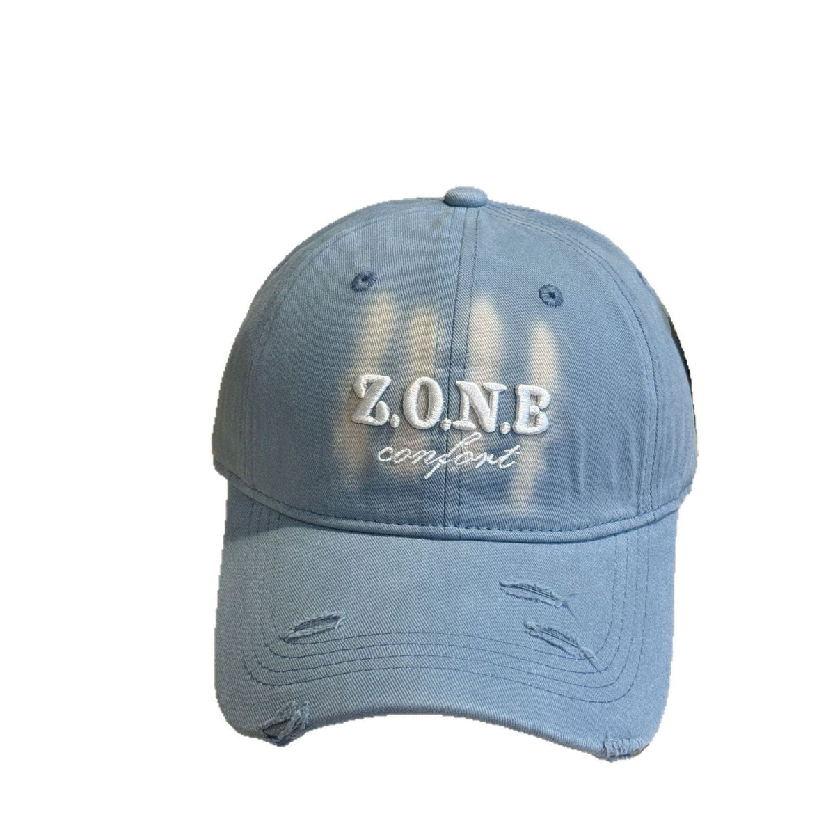 Unisex Distressed-Baumwoll-Baseballcap