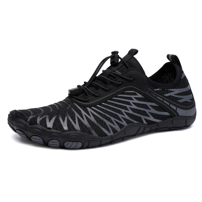 Unisex nan ultraleichter Barfuß-Wasserschuh mit rutschfester Laufsohle und Kordelzugverschluss EB