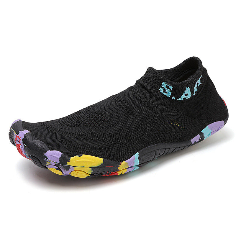 Unisex nan ultraflexibler Strick-Sockenschuh mit anatomischer Mehrzonen-Gummisohle und schnelltrocknender Konstruktion EB