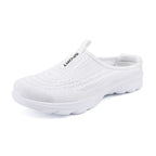 Damen Bequeme Slip-On Freizeitschuhe aus atmungsaktivem Mesh EB
