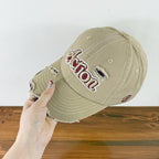 Herren-Baseballkappe mit Distressed-Grafik