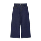 High-Waisted Jeansshorts für Damen mit weitem Bein