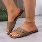 Damen Bequeme und elegante Riemensandalen EB