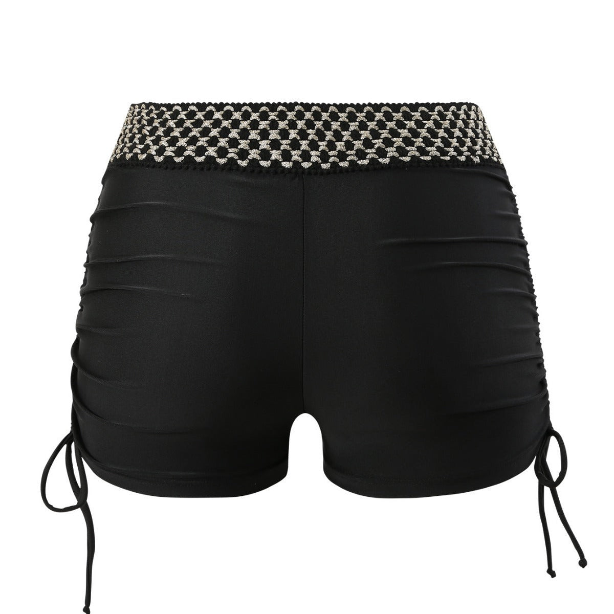 Damen-Badeshorts mit verstellbarem Bund