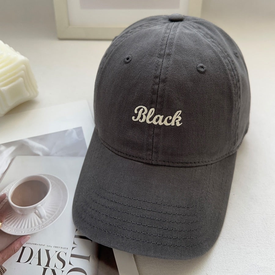 Lässige bestickte Baseballkappe für Damen