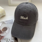 Lässige bestickte Baseballkappe für Damen