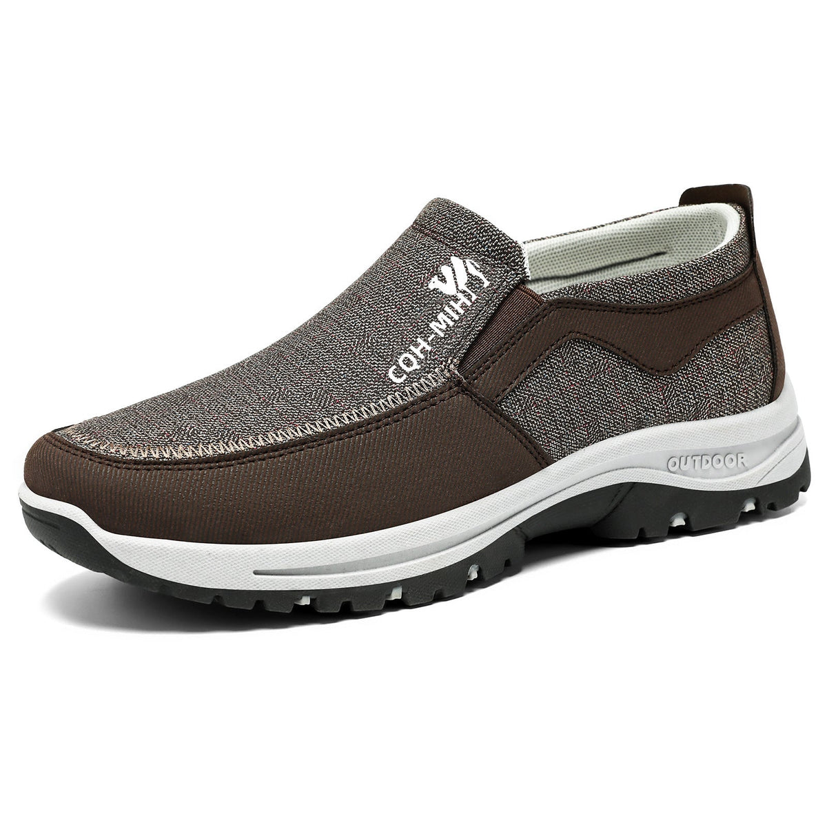 Damen Bequeme Slip-On Freizeitschuhe mit rutschfester Sohle und atmungsaktivem Obermaterial EB