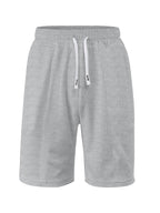 Atmungsaktive Herren-Waffel-Pyjamashorts mit Komfortbund und Kordelzug