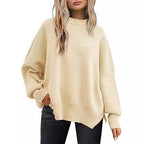 Damen lockerer Strickpullover EB