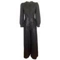 Damen elegante Overall mit funkelnden Pailletten und langem Schnitt EB