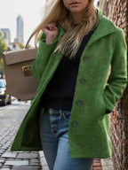 Damen trendiger Oversized-Mantel EB