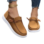 Damen Bequeme Slip-On Schuhe EB