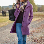 Damen eleganter Wollmantel EB